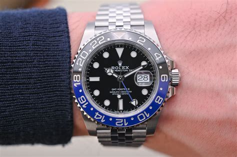 rolex batman diameter